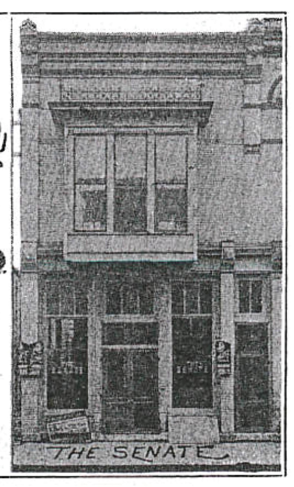 Fitch Building in Oskaloosa, Iowa, in 1896.