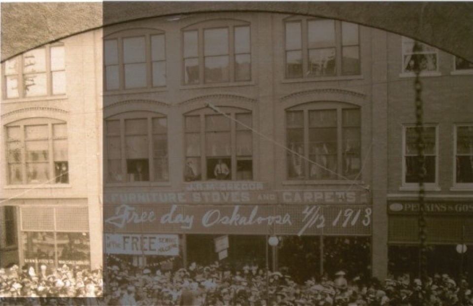 Free Day in Oskaloosa, Iowa, in 1913