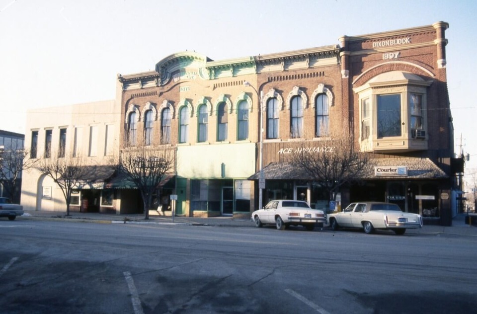 Green Building in Oskaloosa, Iowa, in 2018