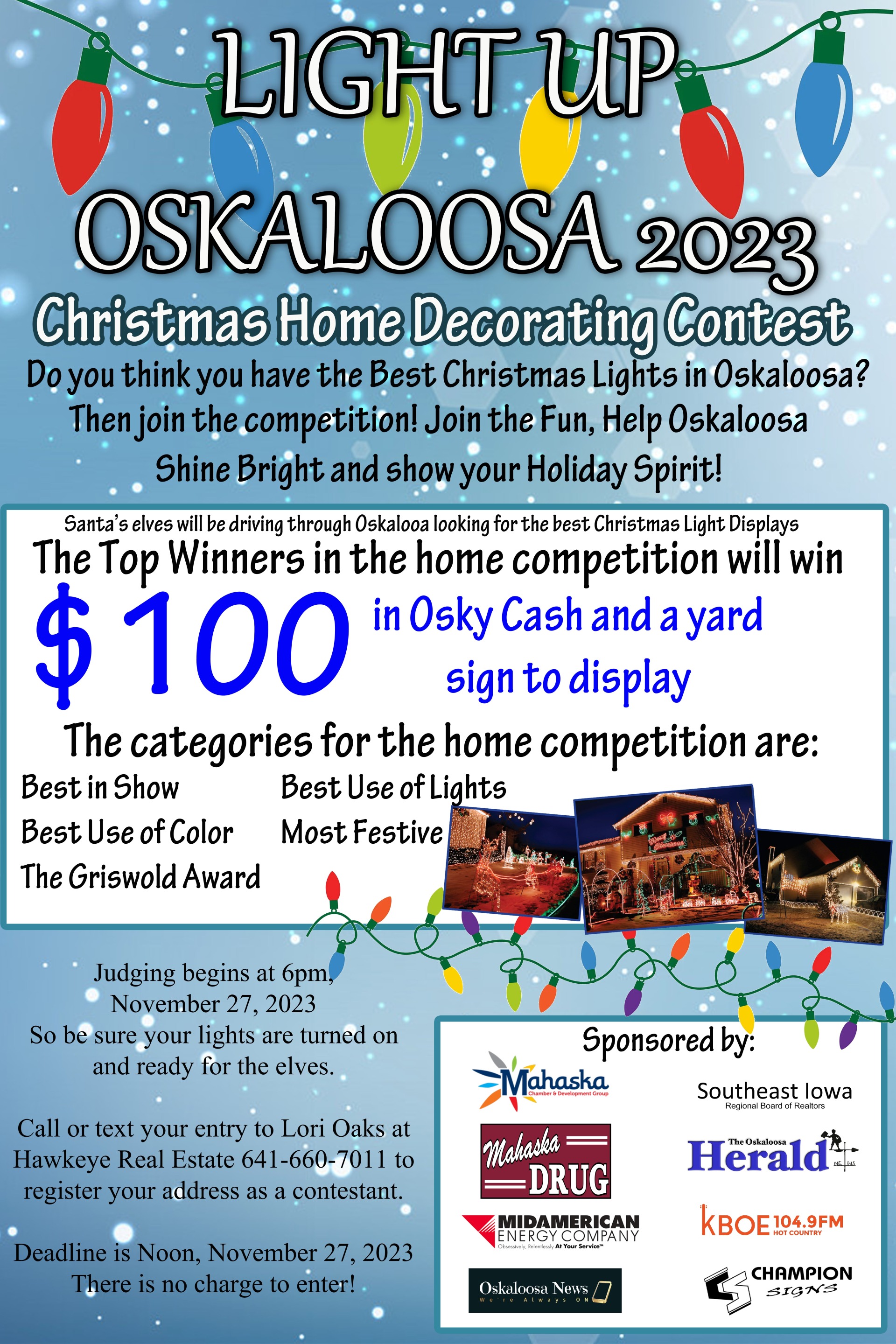 Holiday Events Mahaska Chamber & Development Group