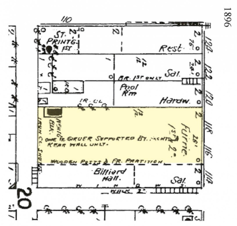 Sandborn map of McGregor Building