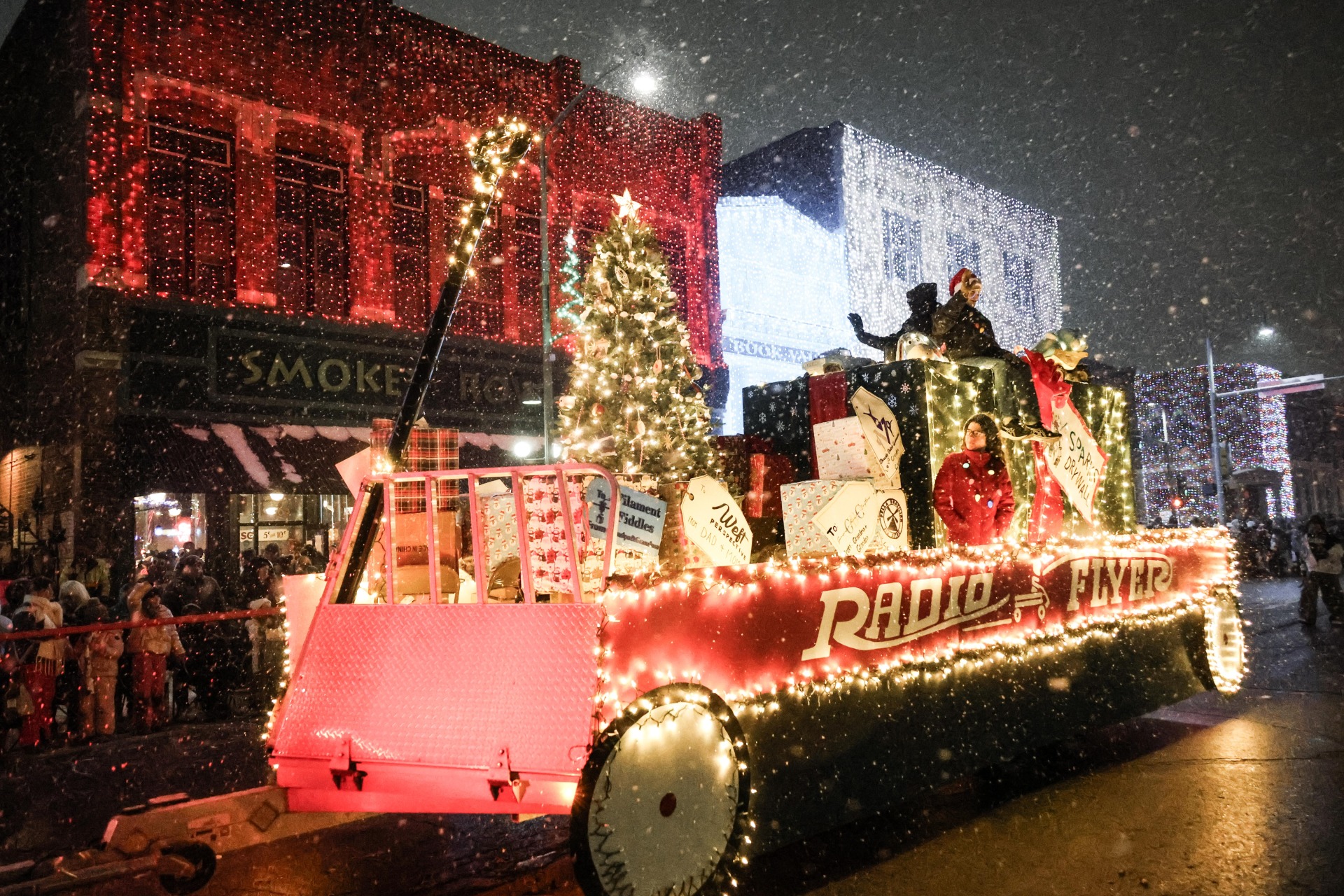 Lighted Christmas Parade Float 2021