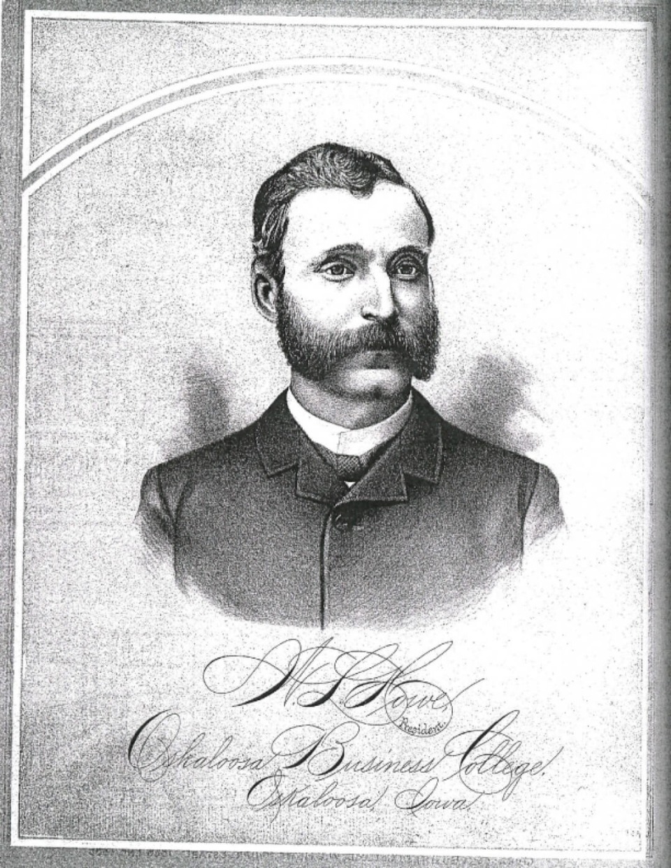 Portrait of professor William L. Howe